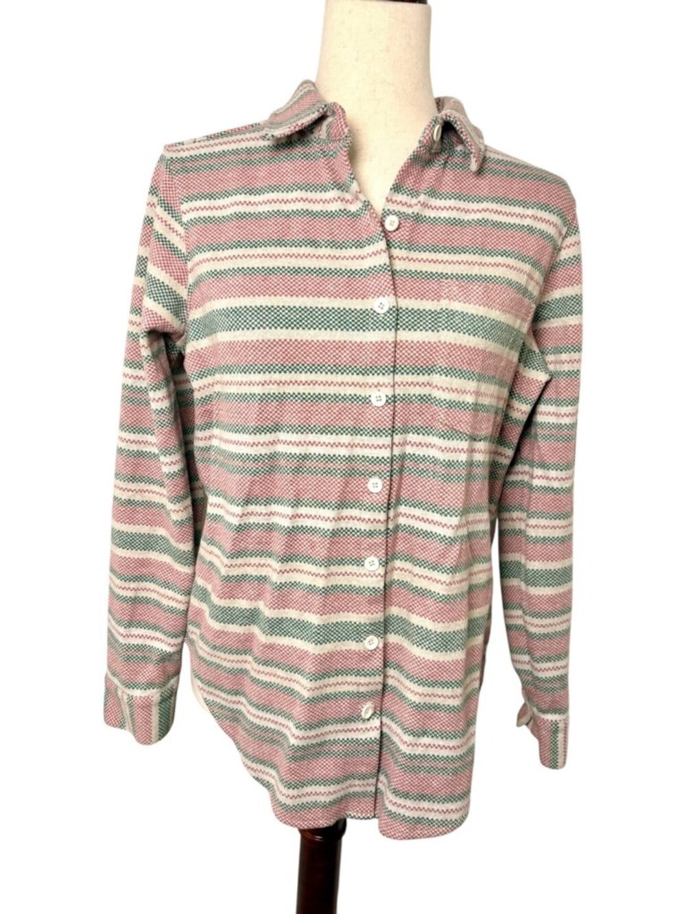 Carve Designs Red Green Fairbanks Supersoft Shirt Coastal Preppy Small